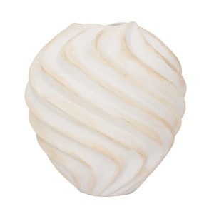 Vase Ribbed céramique beige -Urban Nature Culture