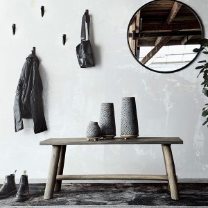 Lanterne Oria L Grey Terracotta - Muubs