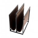 Ottawa Magazine Rack Solid Oak - Muubs
