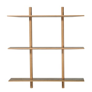 Natural Light Oak Shelving System - Muubs
