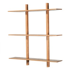 Système d’étagères en chêne clair naturel - Muubs