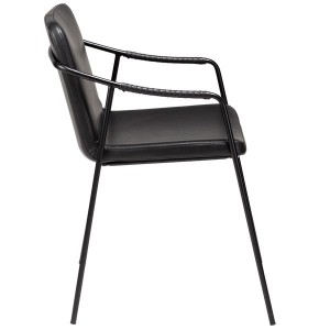 simple and clean lines are the hallmarks of this chair from the Dan Form collection