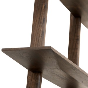 Dark Light Oak Shelving System - Muubs