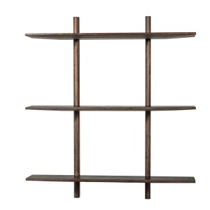 Dark Light Oak Shelving System - Muubs