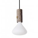 Suspension Hima S Antique grey Aluminium - Muubs