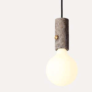Core Marble Pendant Lamp - Made By Hand