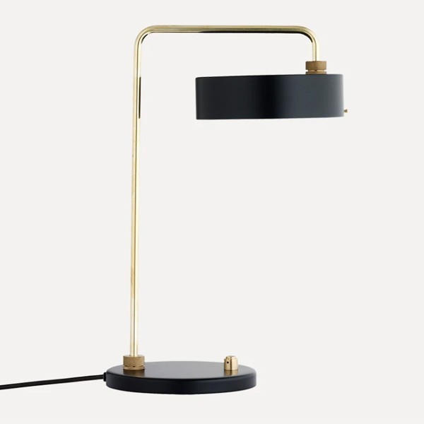 Deep Black Table Lamp - Made By Hand
