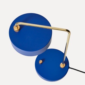 Royal Blue Table Lamp - Made By Hand