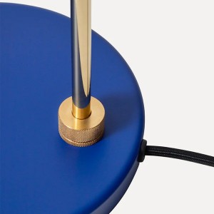 Royal Blue Table Lamp - Made By Hand
