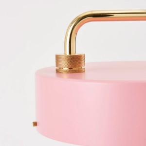 Light Pink table lamp - Made By Hand