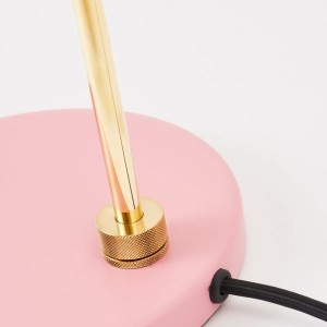 Light Pink table lamp - Made By Hand