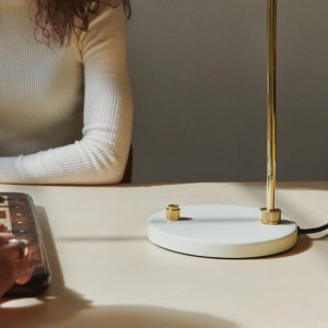 Lampe de table Oyster White - Made By Hand