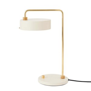 Oyster White Table Lamp - Made By Hand