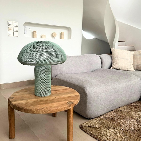 Lamp Tourbillon Recyclé Juara Green - Original Home