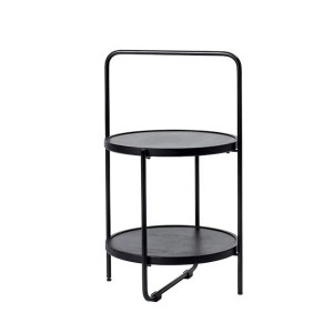 Table with Tray Ø36 Black Ash - Andersen