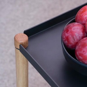 Connect table oak and metal - Andersen