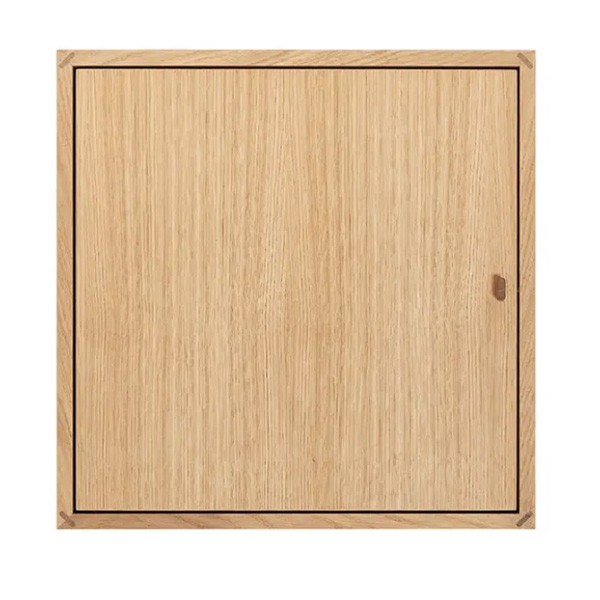 Module Signature en chêne et noyer pour un rangement élégant