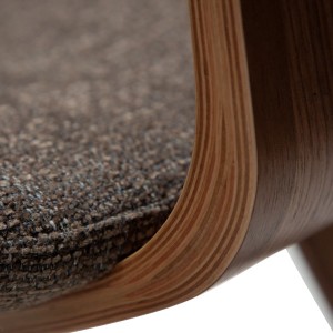 Chaise BUCKLE Marron - Dan Form