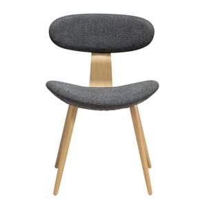 BUCKLE chair gray - Dan Form