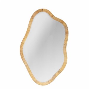 Ashlie Nature Rattan Wall Mirror - Bloomingville
