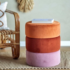 Pouf Bilbao Orange - Bloomingville