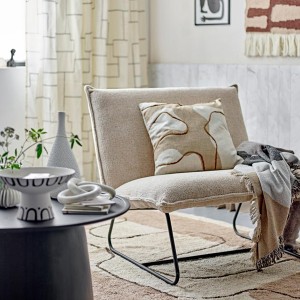 Fauteuil Cape  Nature Polyester Recyclé - Bloomingville