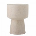 Table d'appoint Amiee Blanc Polyrésine - Blommingville
