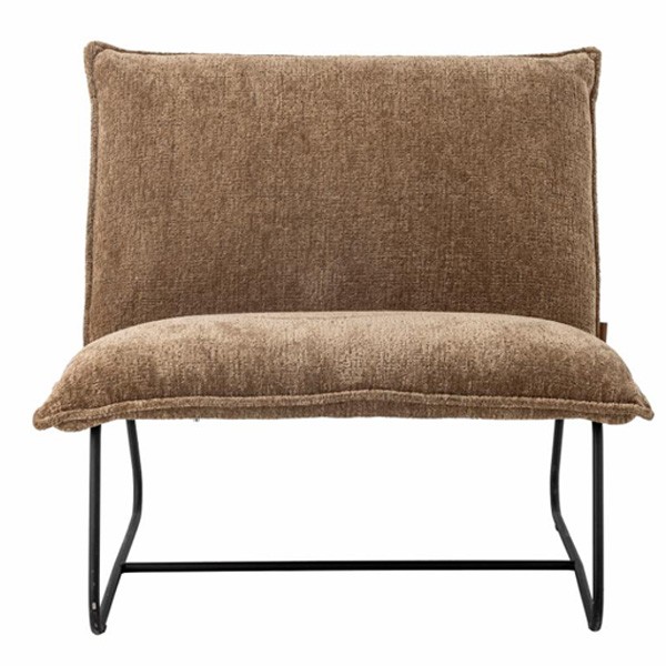 Cape Armchair Brown Recycled Polyester - Bloomingville