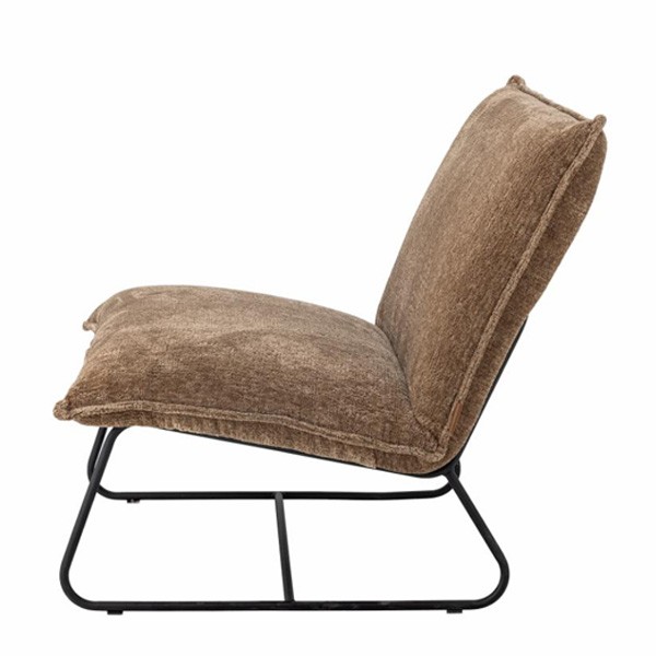Cape Armchair Brown Recycled Polyester - Bloomingville