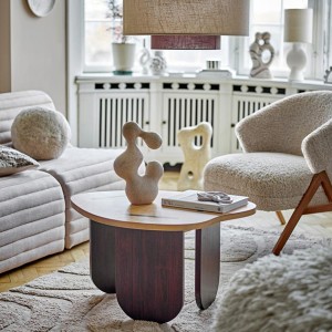 Cilas Nature rubberwood coffee table - Bloomingville