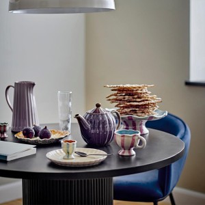 Cortona Blue Recycled Polyester Chair - Bloomingville