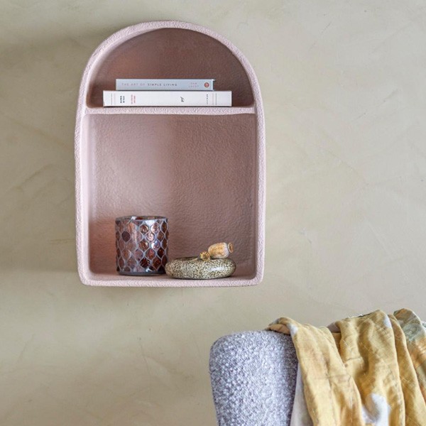 Denia Nature Polyresin Shelf - Bloomingville