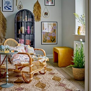 Anjou green side table - Bloomingville