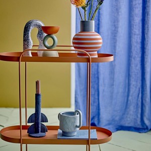 Table d'appoint Reet Marron Métal - Bloomingville