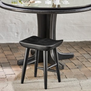 Tabouret manguier Noir 46 cm - House Doctor