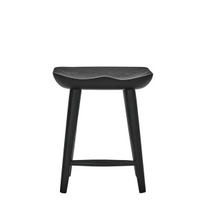 Black Mango Wood Stool 46 cm - House Doctor