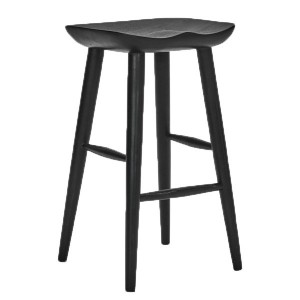 Tabouret manguier Noir 66 cm - House Doctor