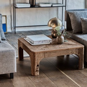 Table basse bois recyclé Nature - House Doctor
