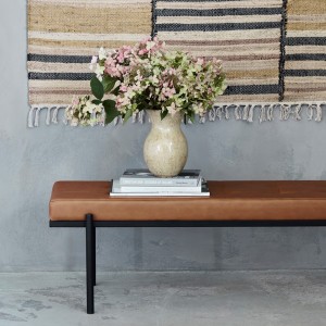 Banc Lao Brun doré - House Doctor