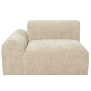 Tao AL almond milk modular armchair Left - Urban Nature Culture,