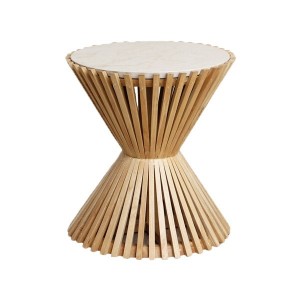 Infinity hourglass side table Sungkai - Raw Materials