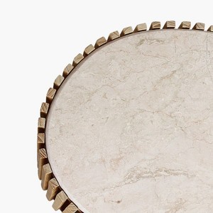 Infinity oval side table Sungkai - Raw Materials