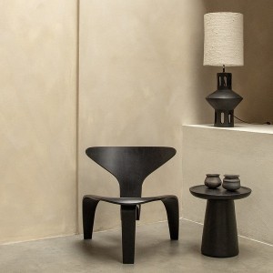 Nero Twilight Teak Side Table - Raw Materials