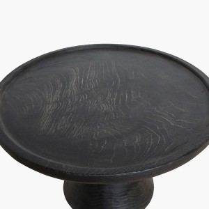 Nero Twilight Teak Side Table - Raw Materials