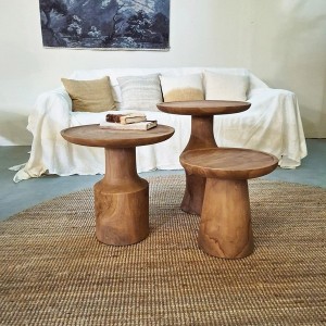 Nero table d'appoint Ray Teck - Raw Materials