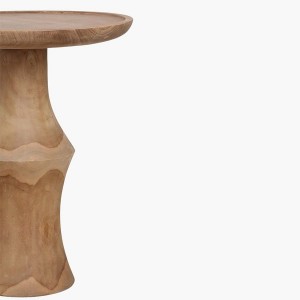 Nero dawn Teak side table - Raw Materials
