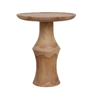 Nero dawn Teak side table - Raw Materials