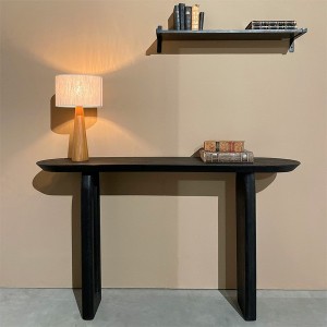Black Bullnose Mango Console - Raw Materials