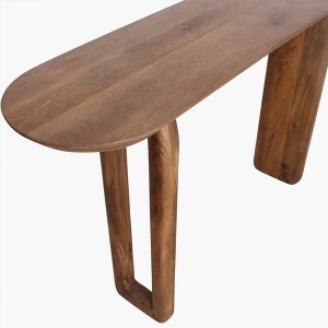 Natural Bullnose Mango Console - Raw Materials