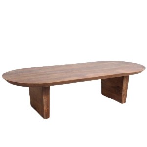 Bullnose Coffee Table Natural Mango - Raw Materials